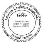 ATA Certified English into Spanish Translator